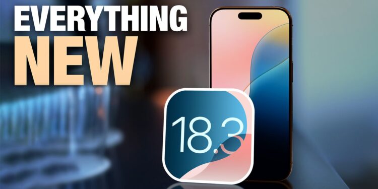 Apple iOS 18.3 Beta: Latest Features, Improvements & Download Guide